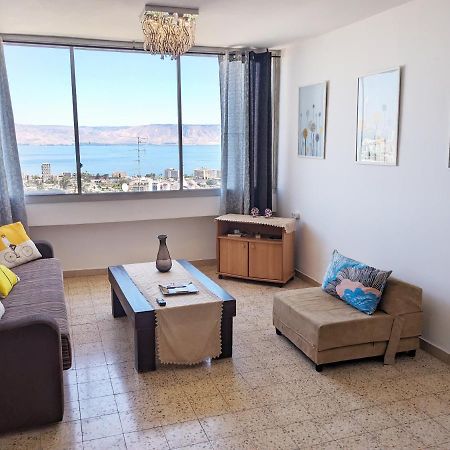 1Bdrm Apt With Panoramic View Of Sea And Mountains طبريا المظهر الخارجي الصورة